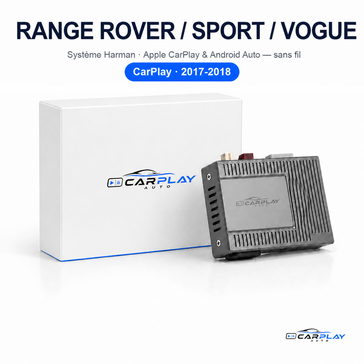 Boîtier CarPlay compatible avec Range Rover / Sport / Vogue [2017-2018] - Système Harman