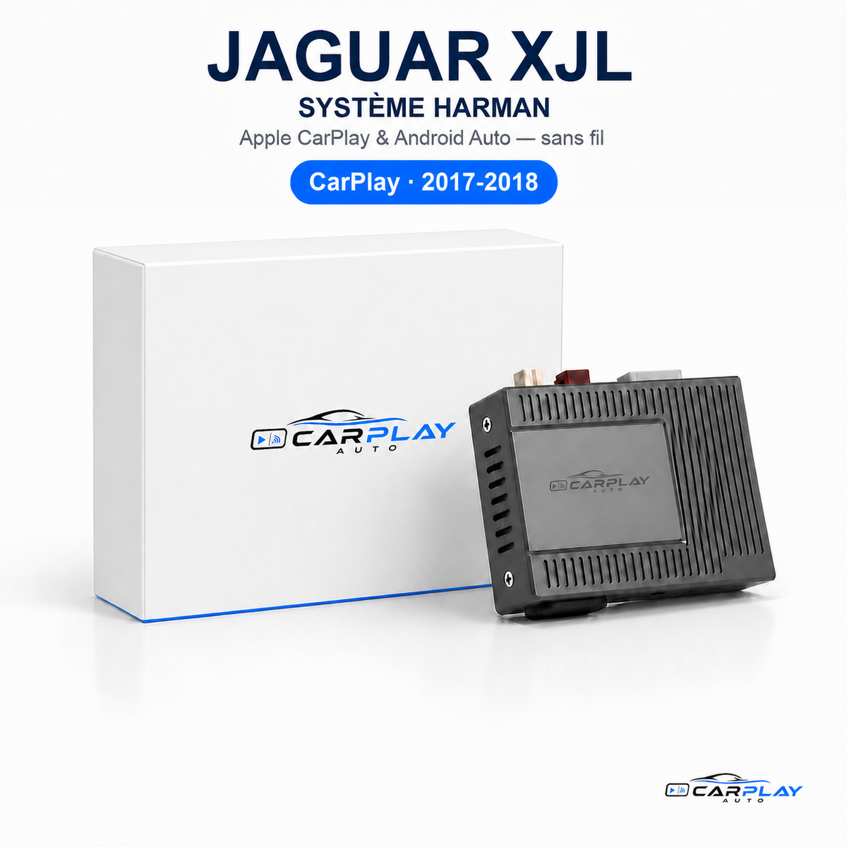 Boîtier CarPlay compatible avec Jaguar XJL [2017-2018] - Système Harman