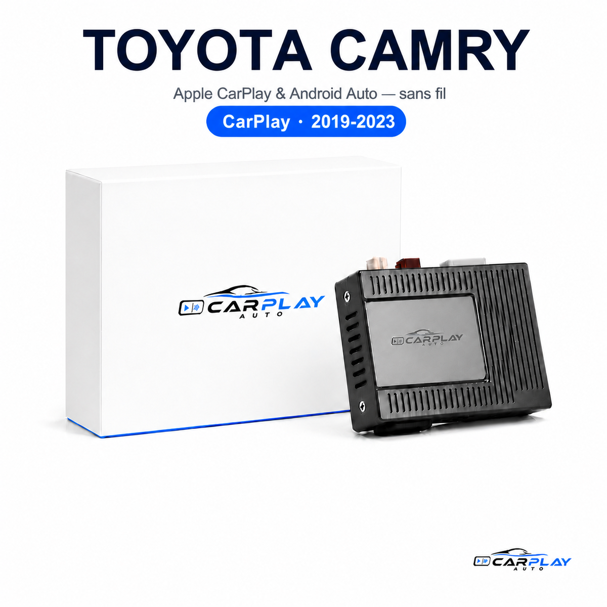 Boîtier CarPlay compatible avec Toyota Camry [2019-2023]