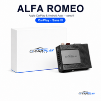Boîtier CarPlay compatible avec Alfa Romeo - Apple CarPlay & Android Auto sans fil