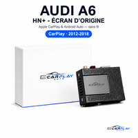 Boîtier CarPlay compatible avec Audi A6 [2012-2018] HN+ - Écran d'origine