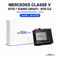 Boîtier CarPlay compatible avec Mercedes Classe V [2014-2018] Vito / Viano (W447) [NTG 5.0]