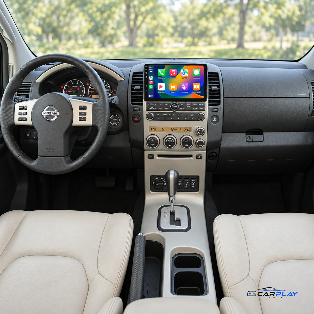 Schermo CarPlay compatibile con Nissan Pathfinder R51 [2004-2014]