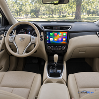 CarPlay-skärm kompatibel med Nissan X-Trail [2013-2017] - Standardljud - Utan originalkamera