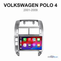 Écran CarPlay compatible avec Volkswagen Polo 4 [2001-2009] TYPE B - GRIS