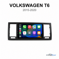 Écran CarPlay compatible avec Volkswagen T6 [2015-2020] MK6 - Avec molettes d'aération