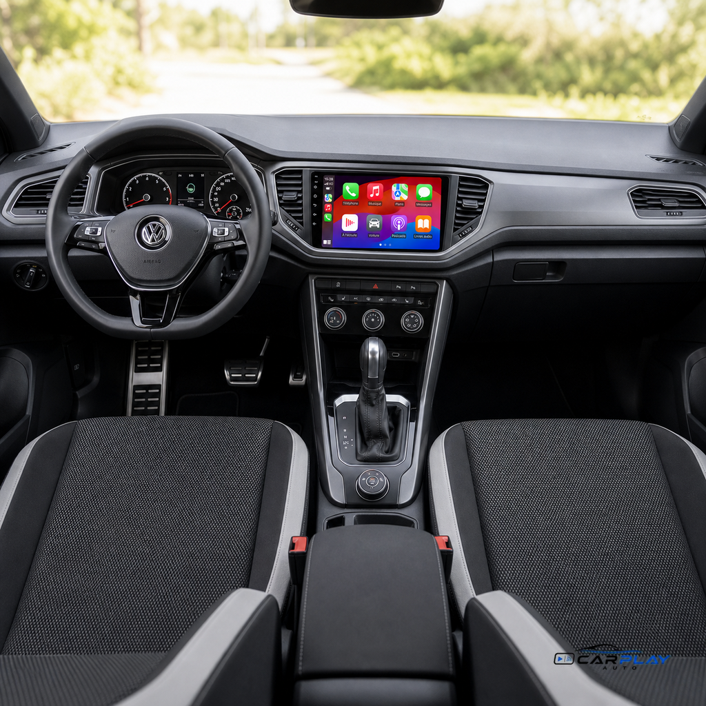Écran CarPlay compatible avec Volkswagen T-ROC [2018-2021]