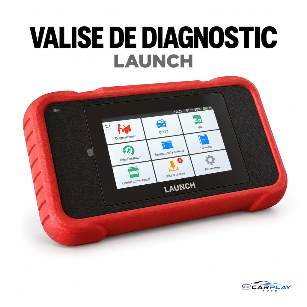 Professional touch-screen diagnostic tablet - Multi-brand car coding