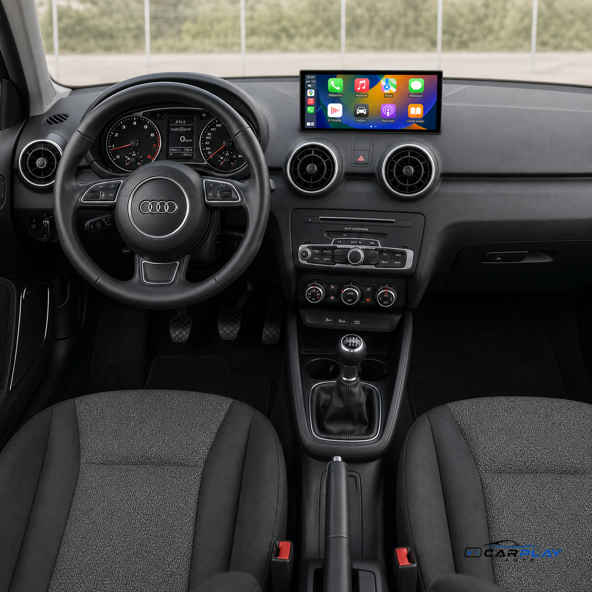 Écran CarPlay compatible avec Audi A1 [2012-2018] HN+