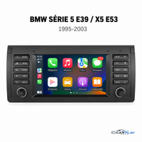 Écran CarPlay compatible avec BMW Série 5 E39 / X5 E53 [1995-2003] (style d'origine)