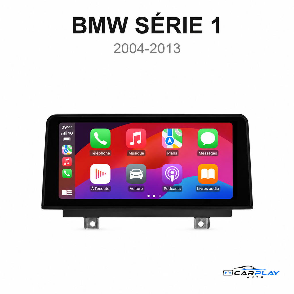 Écran CarPlay compatible avec BMW Série 1 [2004-2013] Type C - Écran d'origine [CCC 10pin]