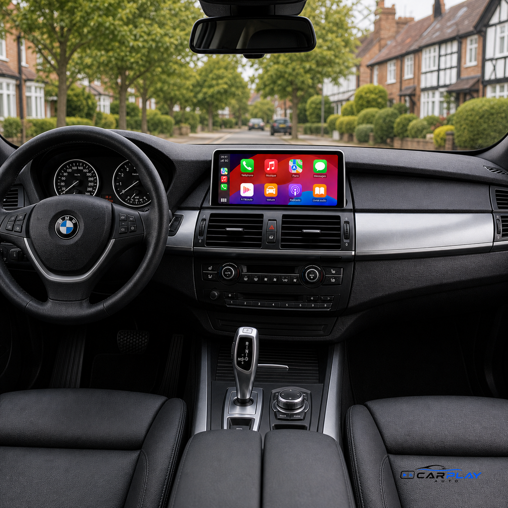 Écran CarPlay compatible avec BMW X6 [2008-2010] E71 / E72 - CCC (10 PIN)
