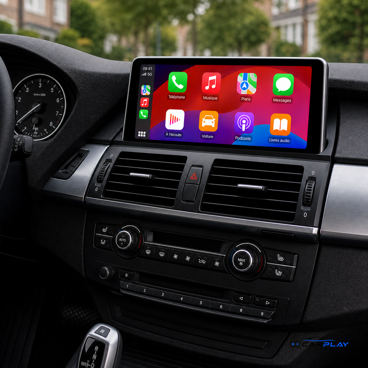 Écran CarPlay compatible avec BMW X6 [2008-2010] E71 / E72 - CCC (10 PIN)