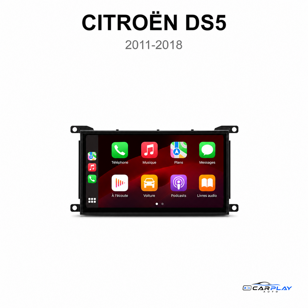 Écran CarPlay compatible avec Citroën DS5 [2011-2018]