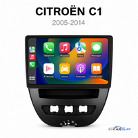 Écran CarPlay compatible avec Citroën C1 [2005-2014]