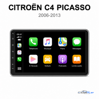 Écran CarPlay compatible avec Citroën C4 PICASSO [2006-2013]