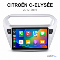 Écran CarPlay compatible avec Citroën C-ELYSEE 2012-2016 (GRIS)