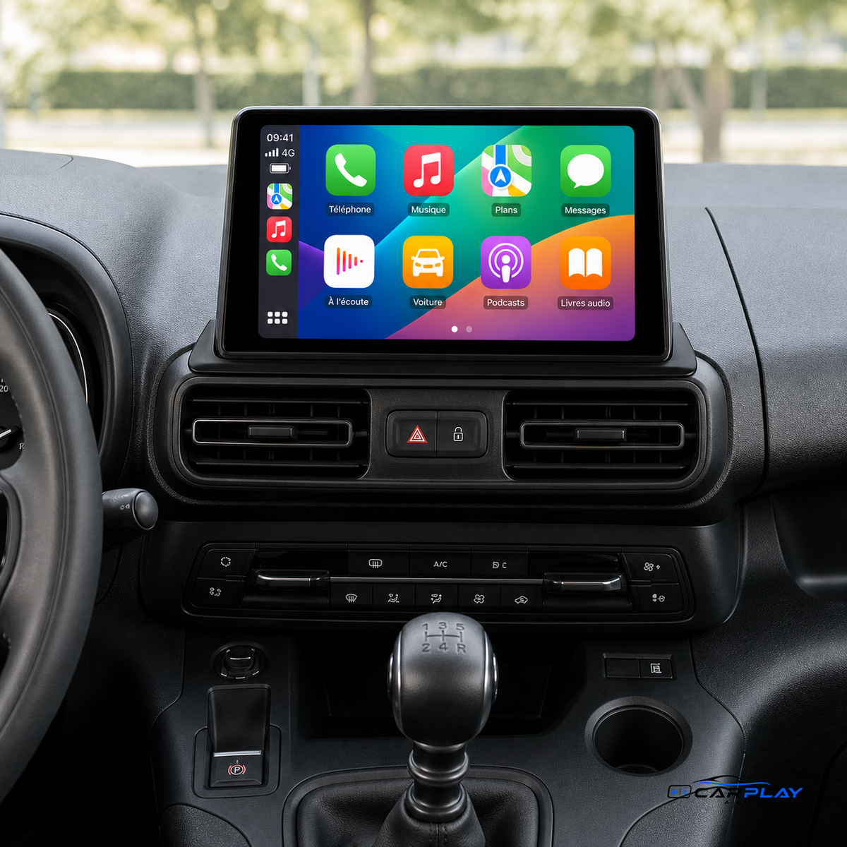 Écran CarPlay compatible avec Citroën Berlingo [2019+]