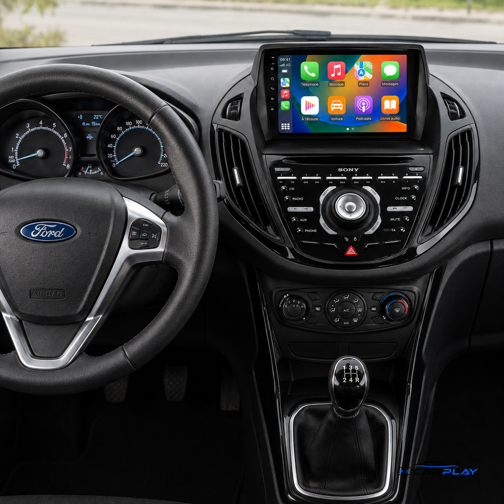 Écran CarPlay compatible avec Ford B-MAX [2011-2017]
