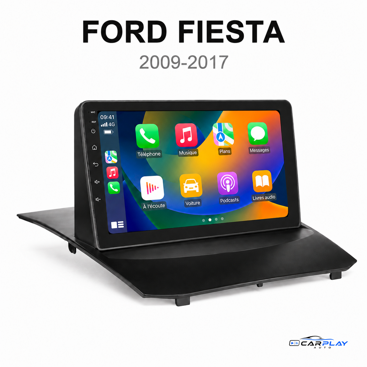 Écran CarPlay compatible avec Ford Fiesta [2009-2017]