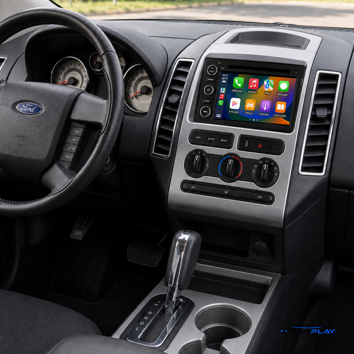 Écran CarPlay compatible avec Ford Edge 1 [2006-2010] Style d'origine
