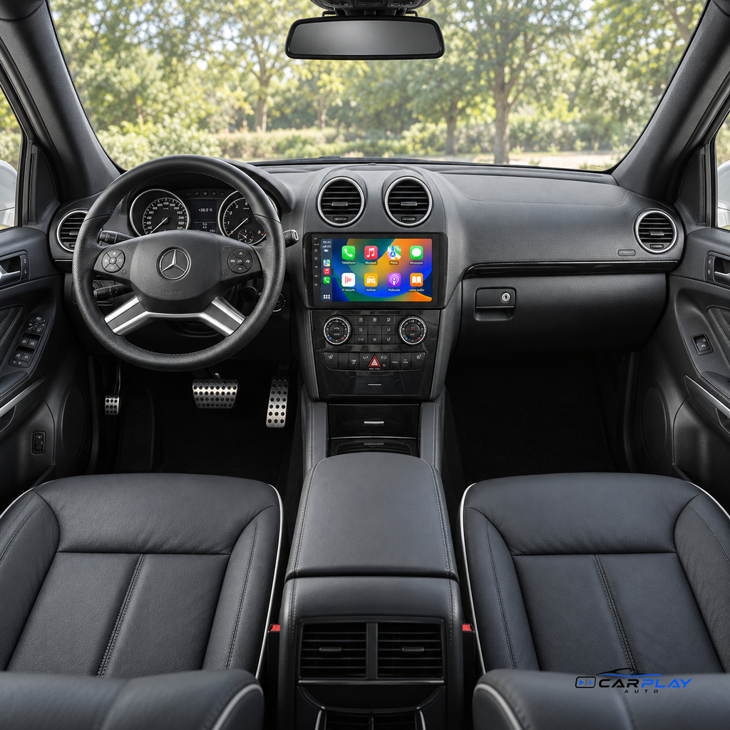 Écran CarPlay compatible avec Mercedes ML W164 [2005-2012]