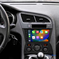 Écran CarPlay compatible avec Peugeot 5008 [2009-2016] CLIM. AUTO.