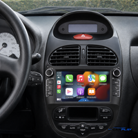 Écran CarPlay compatible avec Peugeot 206 [1998-2011] + (206CC/206SW) - TYPE B ( Voir Image )