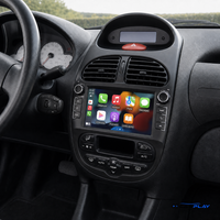 Écran CarPlay compatible avec Peugeot 206 [1998-2011] + (206CC/206SW) - TYPE B ( Voir Image )