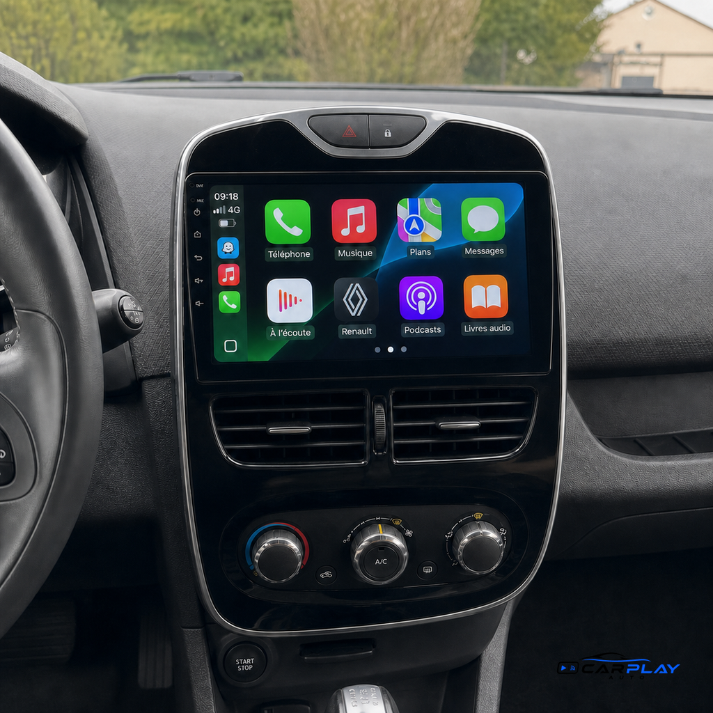 Écran CarPlay compatible avec Renault Clio 4 [2016-2019] - Type A