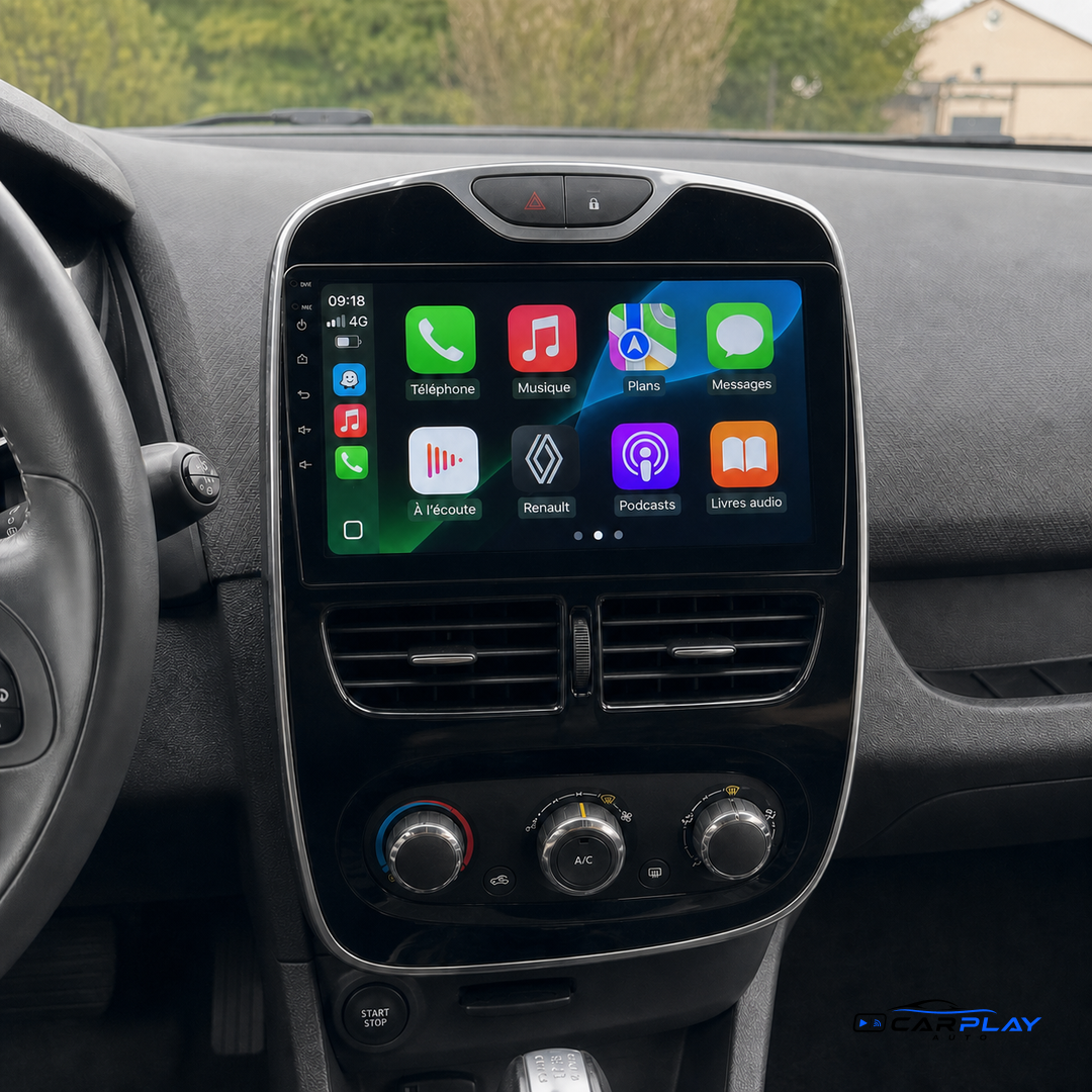 Écran CarPlay compatible avec Renault Clio 4 [2016-2019] - Type A