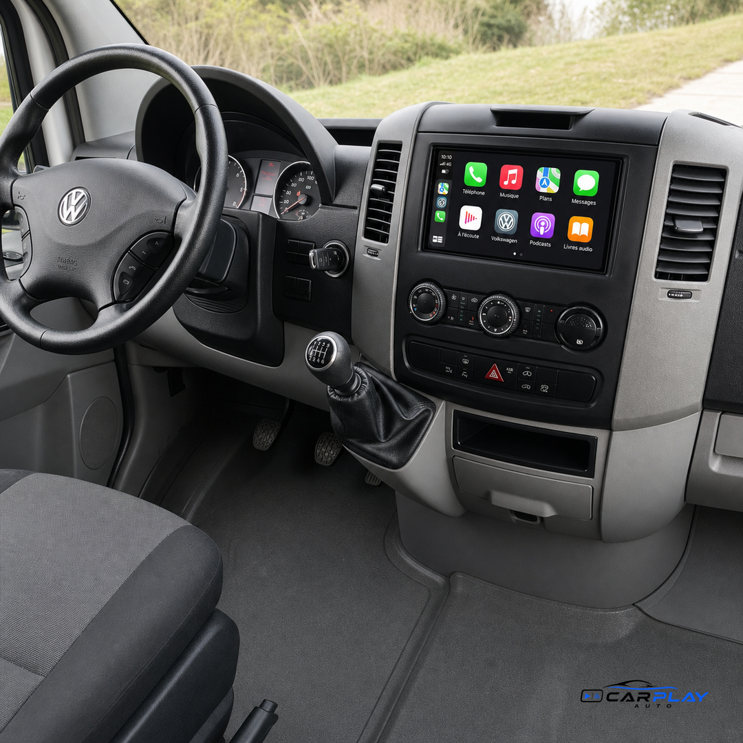 Écran CarPlay compatible avec Volkswagen CRAFTER [2006-2016]