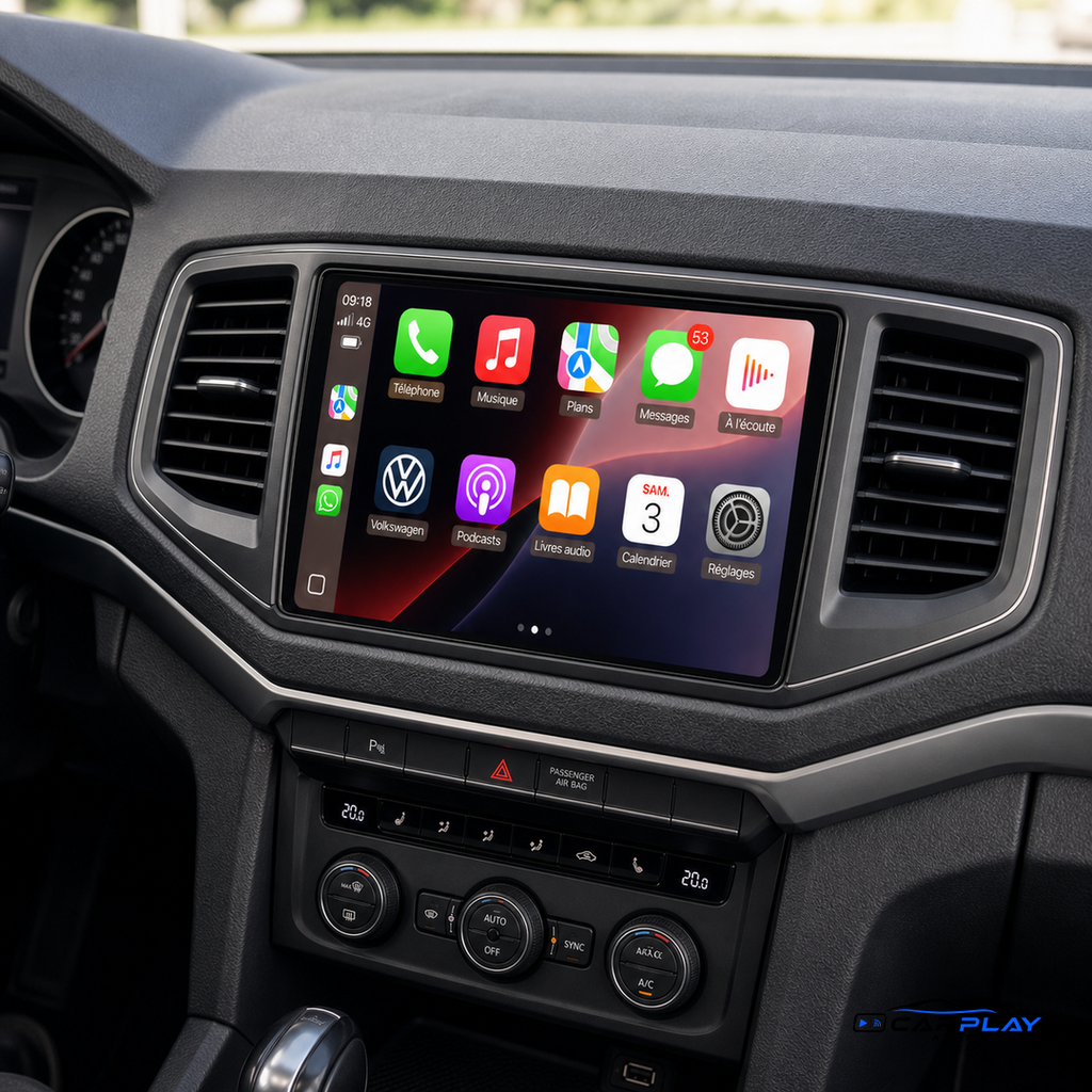 Écran CarPlay compatible avec Volkswagen Amarok [2016-2020]