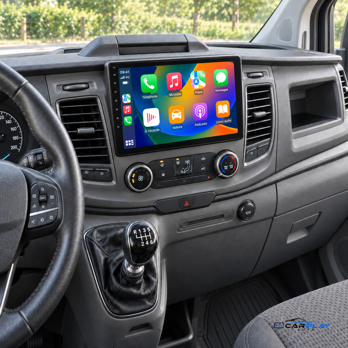 Écran CarPlay compatible avec Ford Transit [2018-2023]