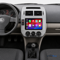 Écran CarPlay compatible avec Volkswagen Polo 4 [2001-2009] Type A - Gris