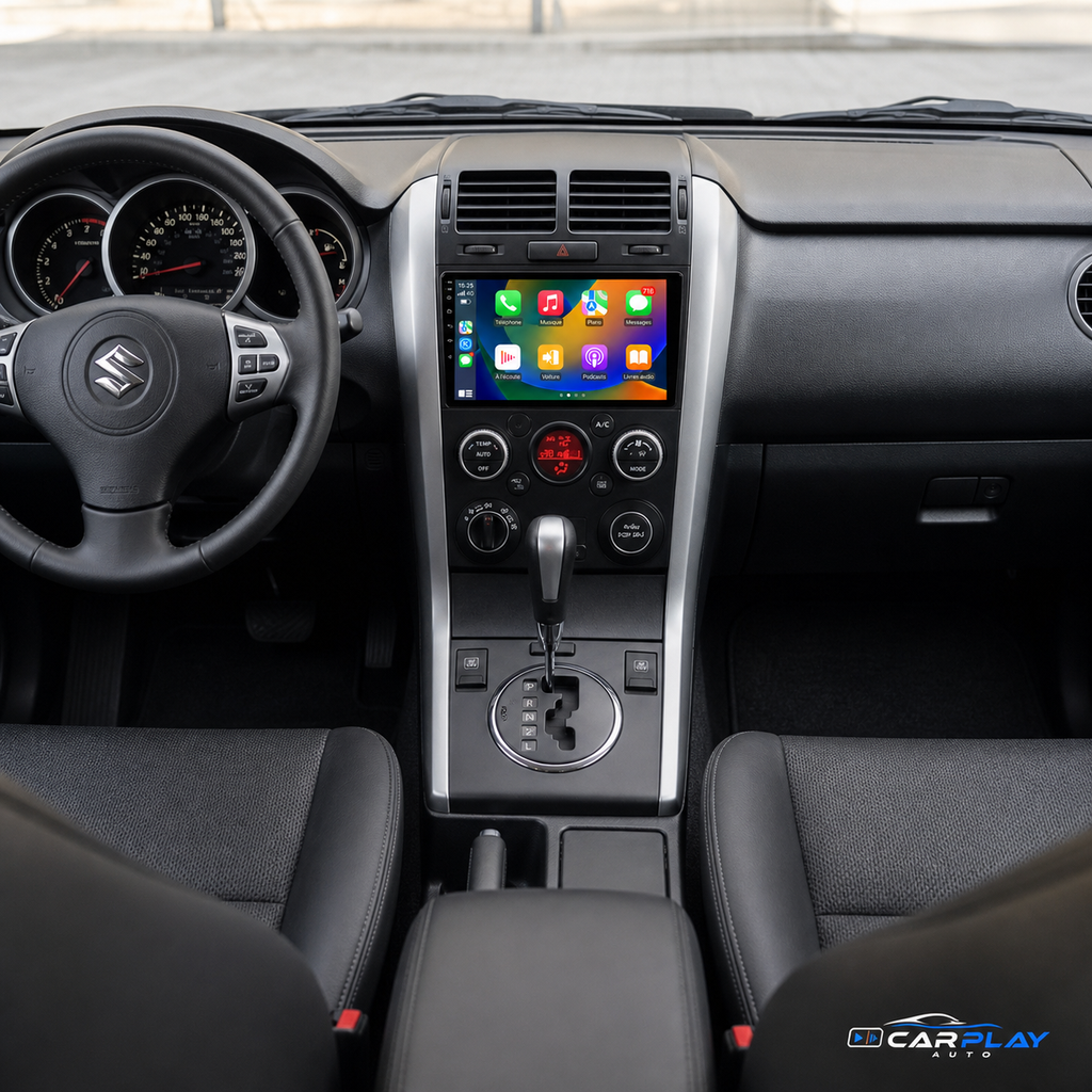 Écran CarPlay compatible avec Suzuki Grand Vitara [2005-2015]