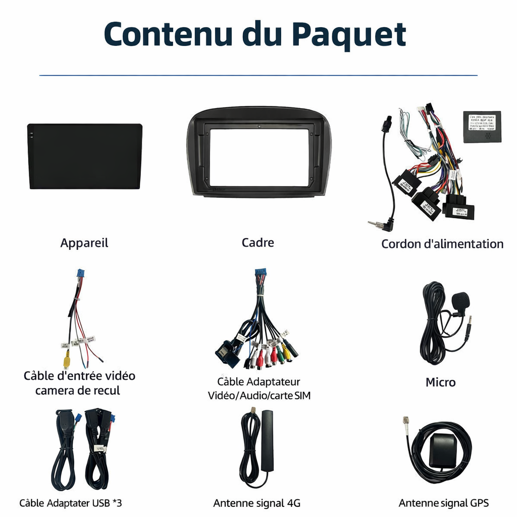 Ecran Carplay Mercedes SL