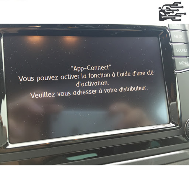 Activation de l'option Carplay via SD pour Volkswagen