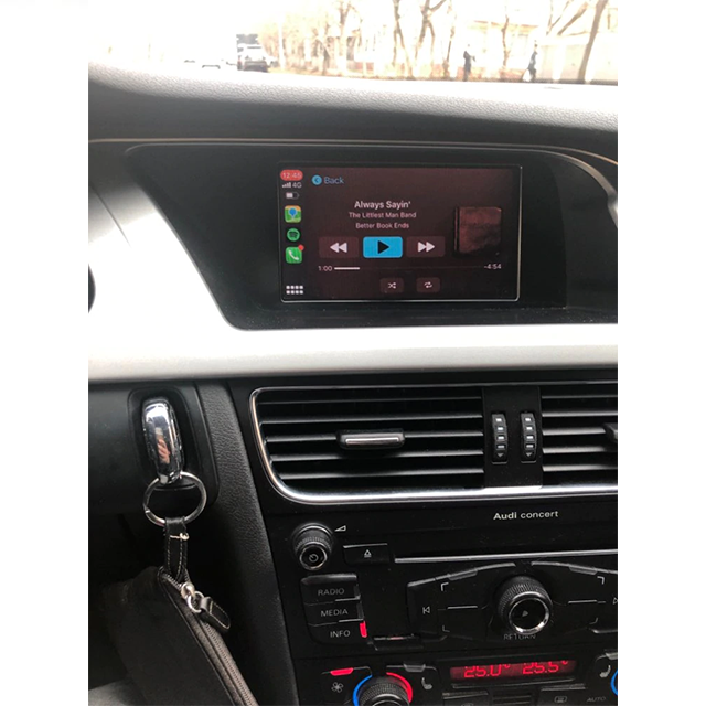 Apple Carplay sans fil pour Audi A4, A5 et Q5 sans GPS