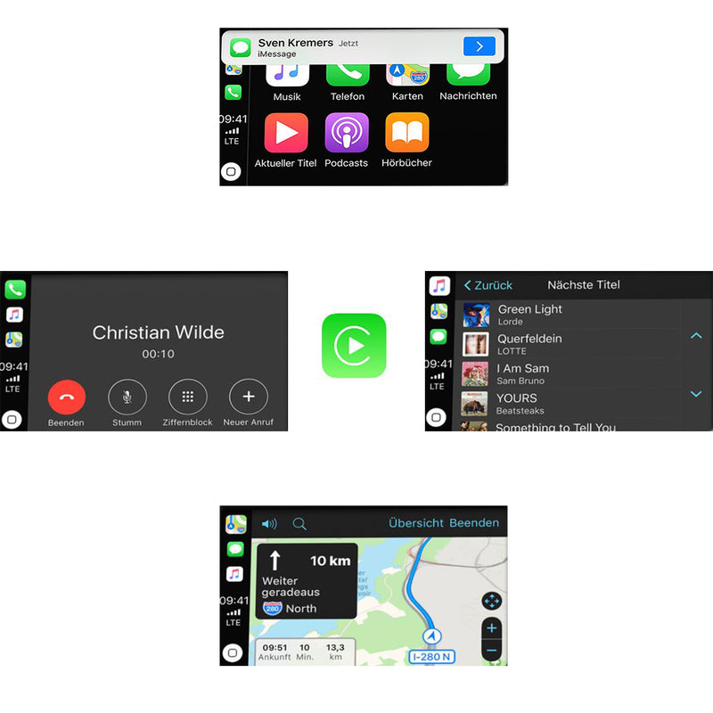 Apple Carplay sans fil pour Audi Q2