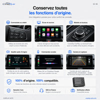 Boîtier CarPlay compatible avec Mercedes CLA / ML / GL | NTG 4.0 [2009-2011]