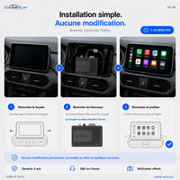 Boîtier CarPlay compatible avec Mercedes CLA / ML / GL | NTG 4.0 [2009-2011]