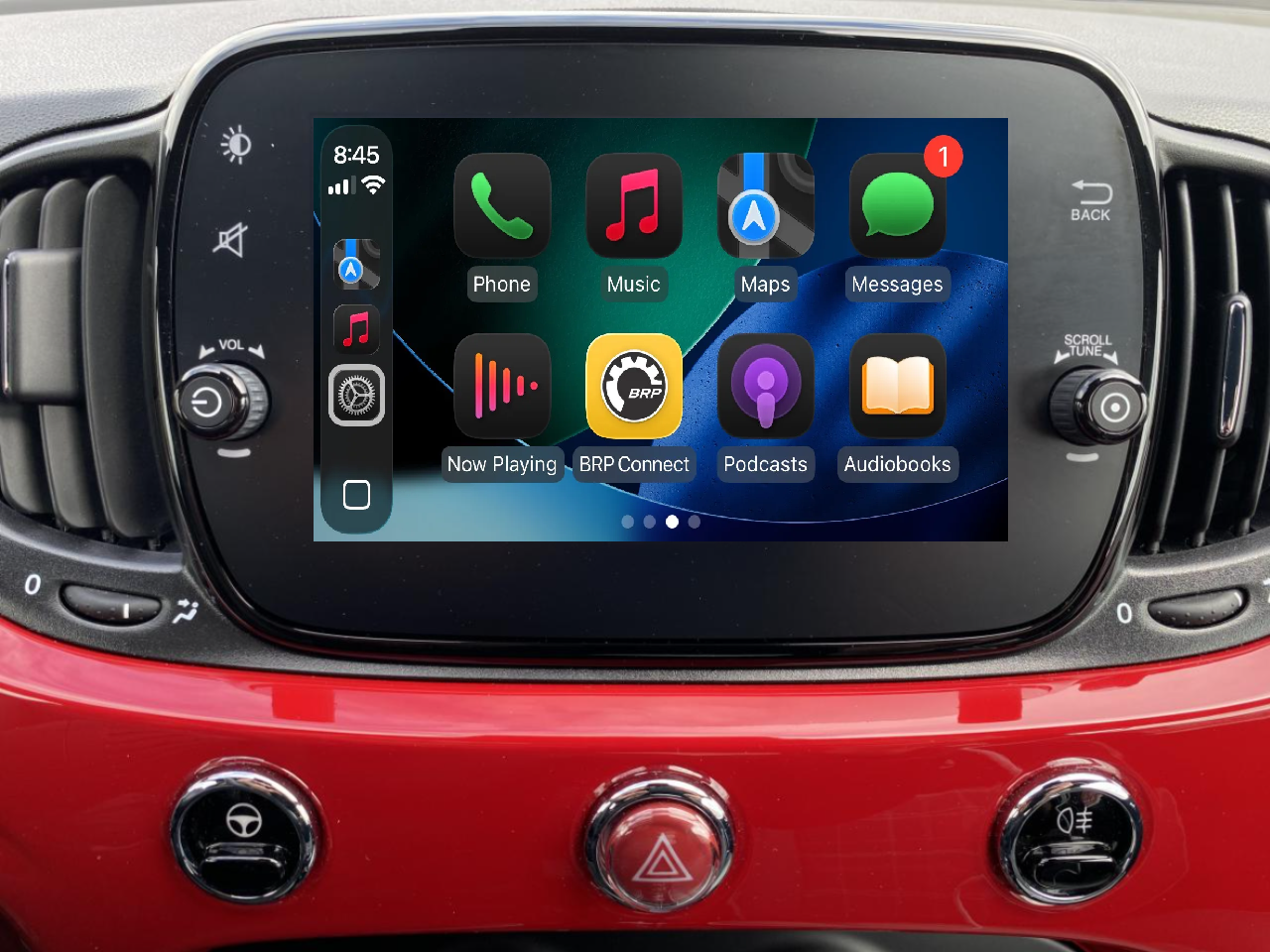 Apple Carplay pour Fiat 500 2016-2020