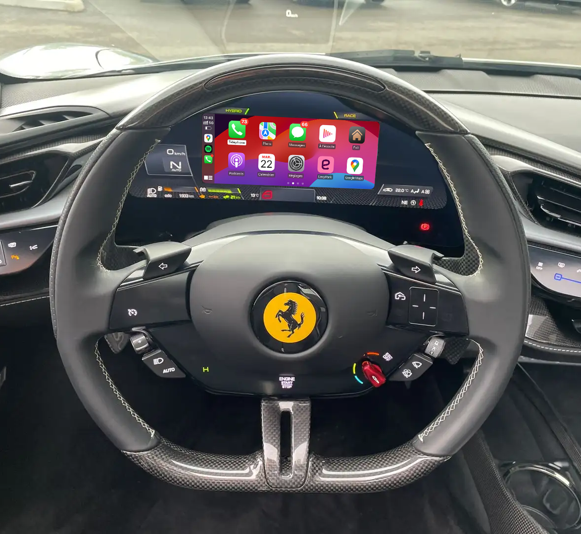 Module Apple Carplay pour Ferrari SF90