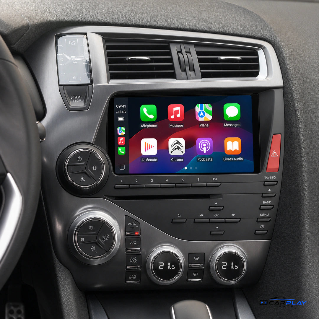 Écran CarPlay compatible avec Citroën DS5 [2011-2018]