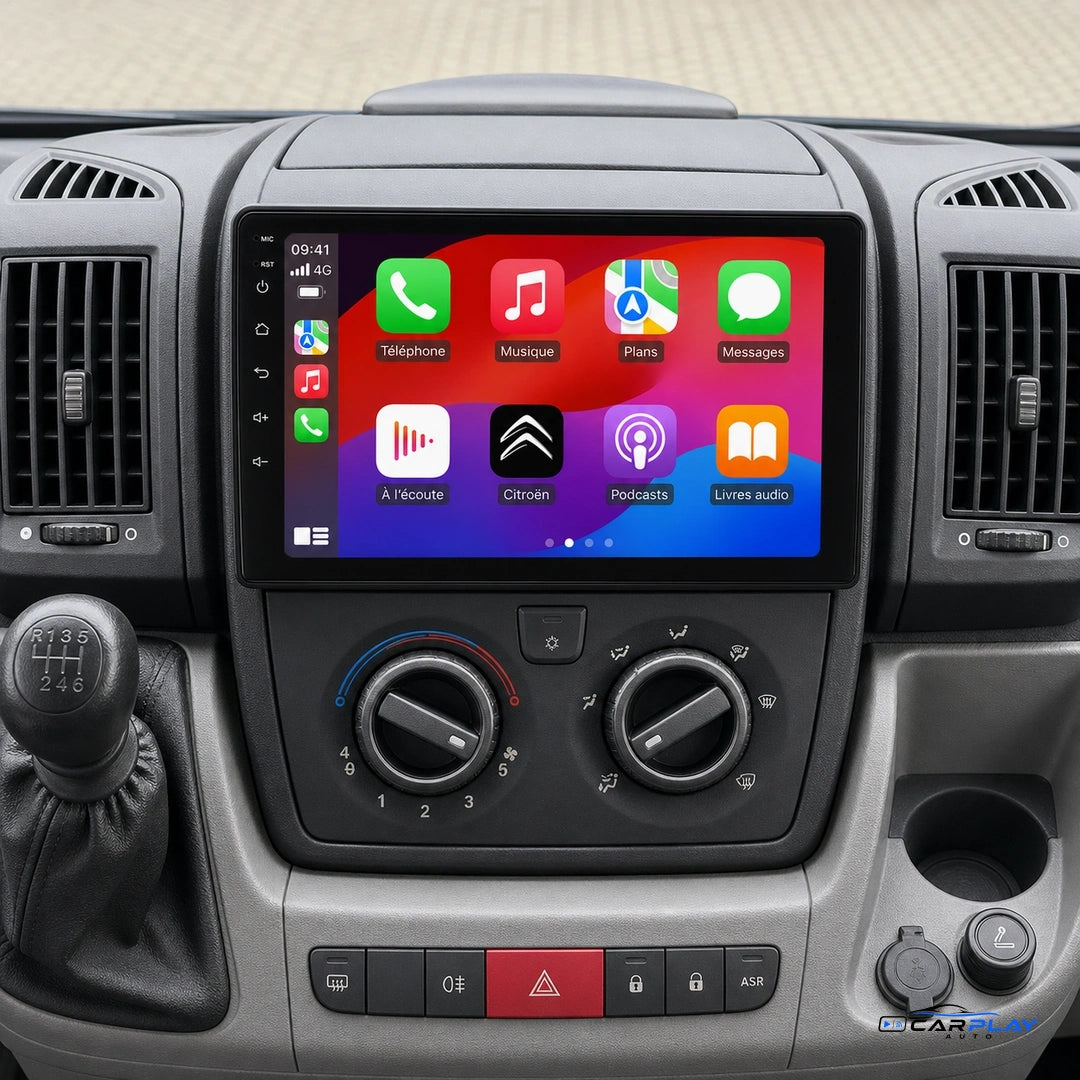 Écran CarPlay compatible avec Citroën JUMPER [2005-2024] TYPE A