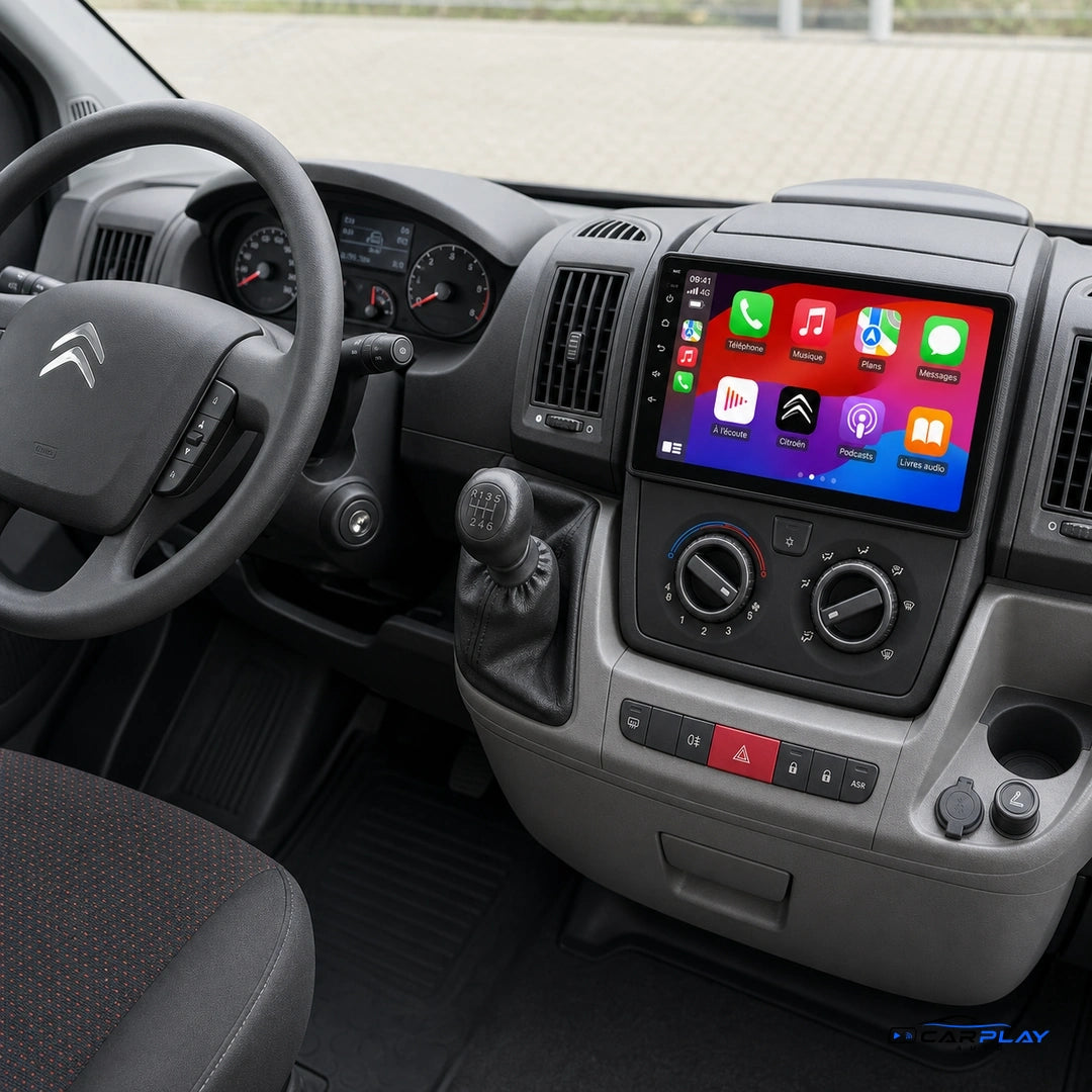 Écran CarPlay compatible avec Citroën JUMPER [2005-2024] TYPE A