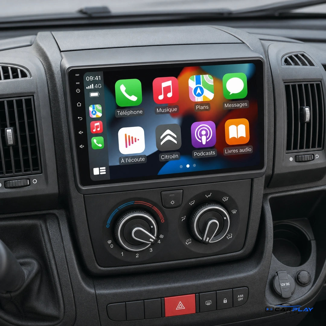 Écran CarPlay compatible avec Citroën JUMPER [2005-2024] TYPE B