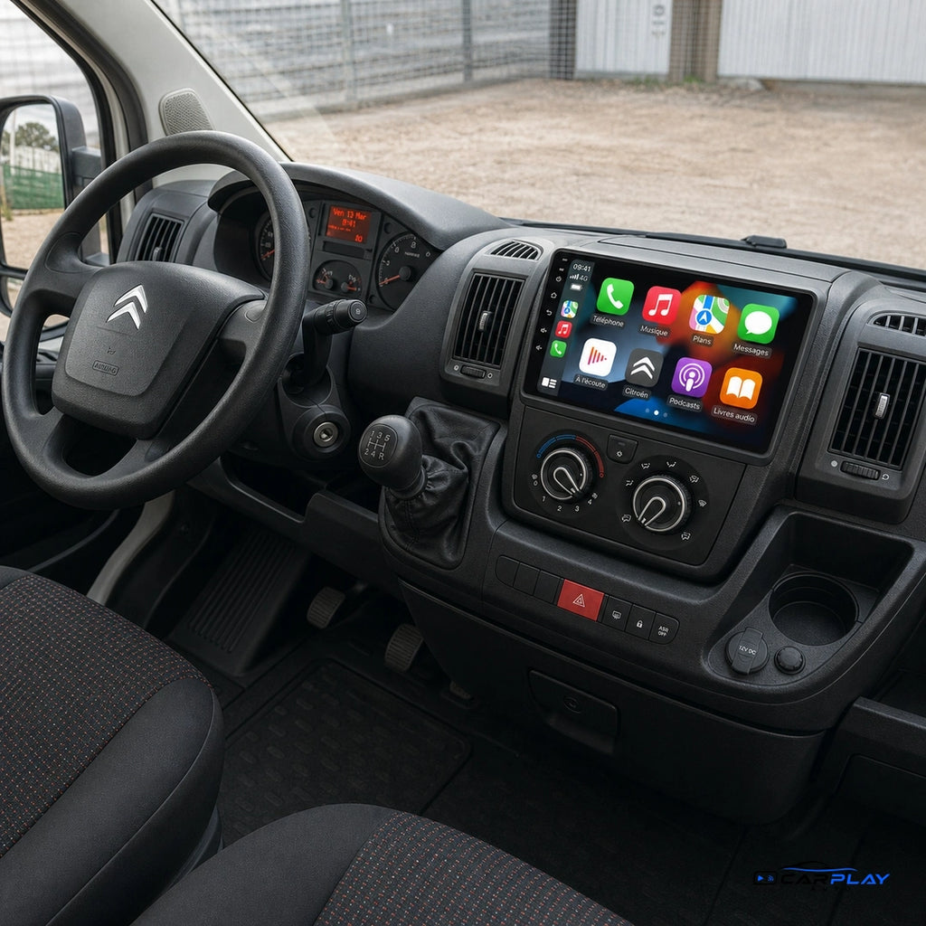 Écran CarPlay compatible avec Citroën JUMPER [2005-2024] TYPE B