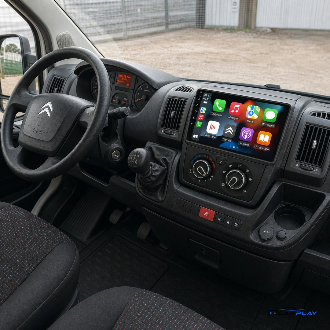 Écran CarPlay compatible avec Citroën JUMPER [2005-2024] TYPE B